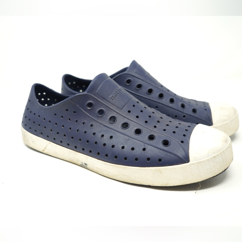 Native Shoes Adult Men Size 10 Navy Blue Jefferson Slip On EUC